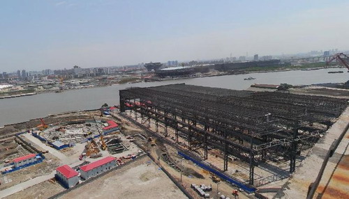 扎兰屯船厂网架工程